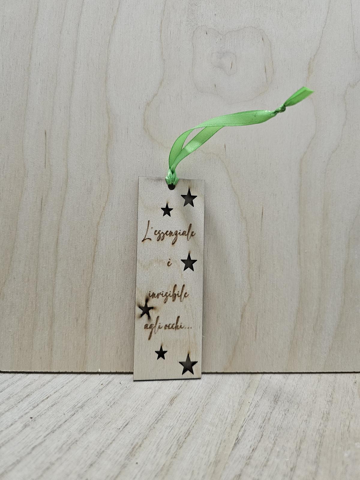 Segnalibro Personalizzabile con Forme e Incisione