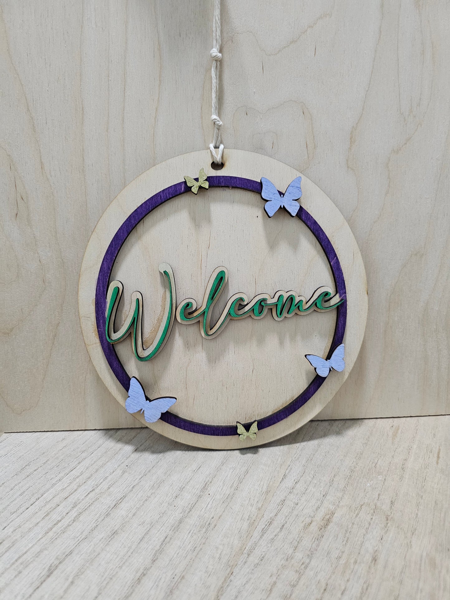 FuoriPorta In Legno con Incisione Personalizzabile - AVcreation