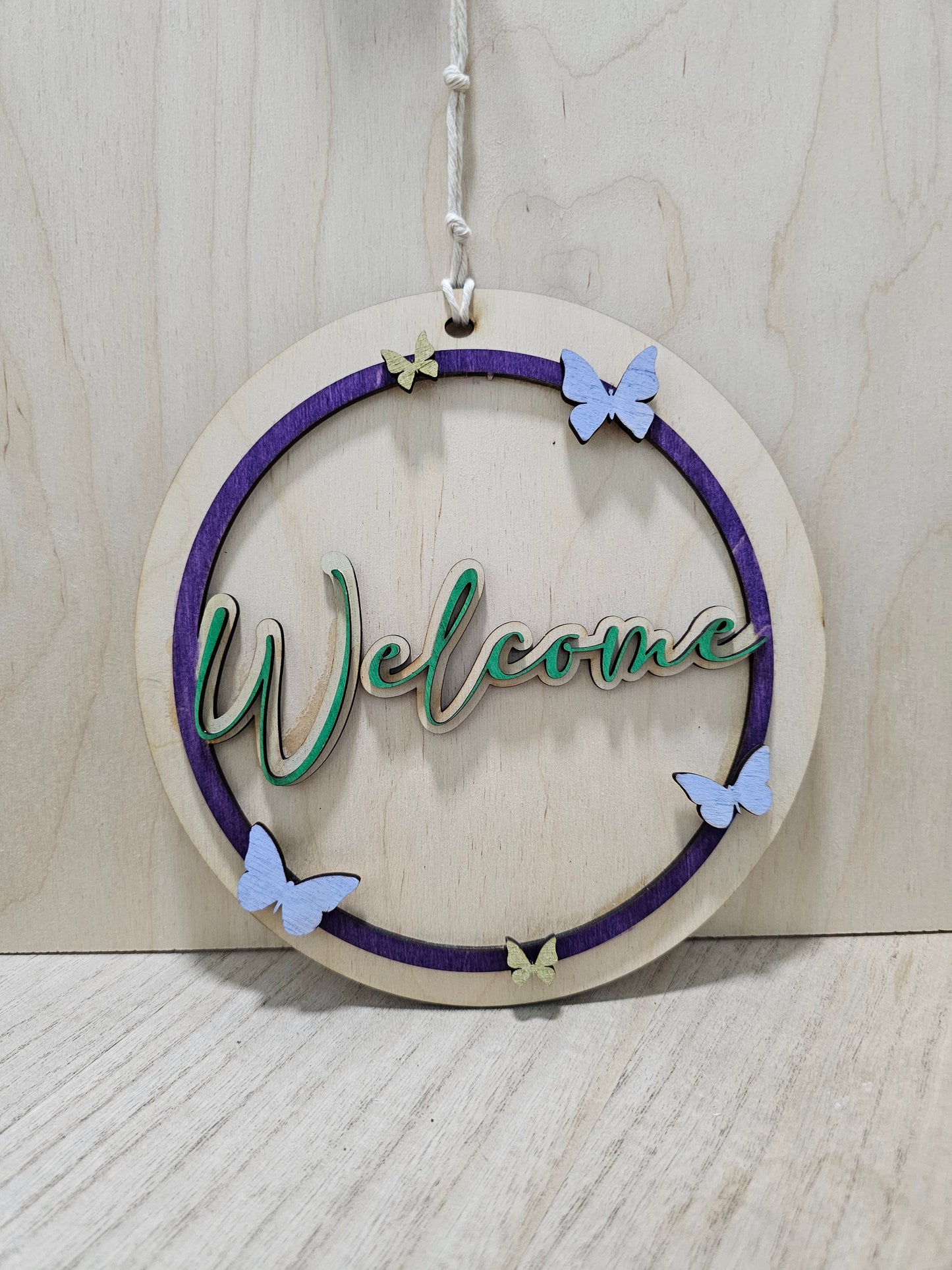 FuoriPorta In Legno con Incisione Personalizzabile - AVcreation