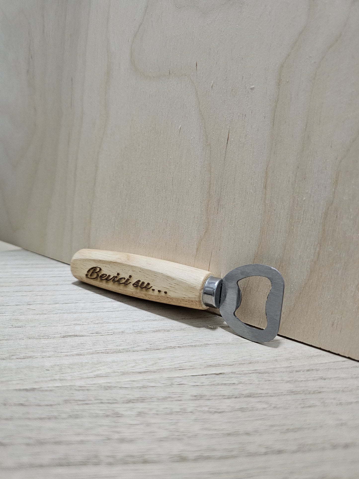 Apribottiglie in Legno con Incisione "Personalizzabile" - AVcreation