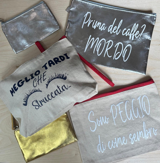 Pochette Personalizzabili - Ottime per trasporto oggettistica