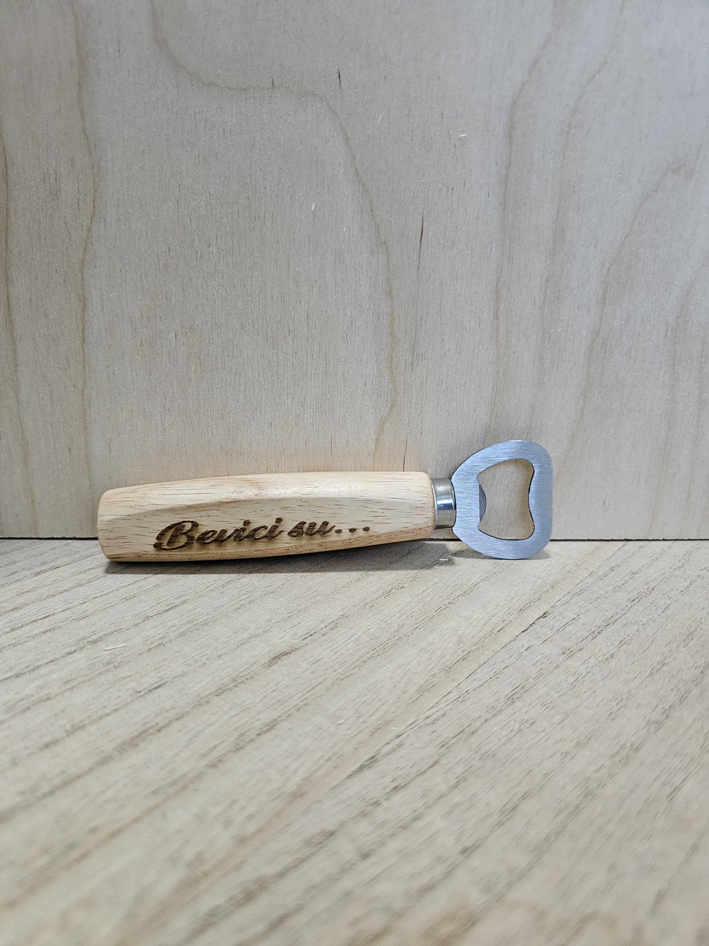 Apribottiglie in Legno con Incisione "Personalizzabile" - AVcreation