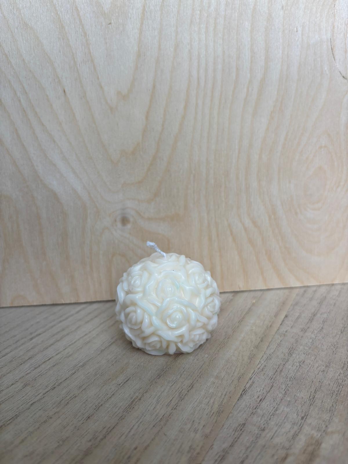 Candela Sfera Di Rose - Perfetta per Bomboniere